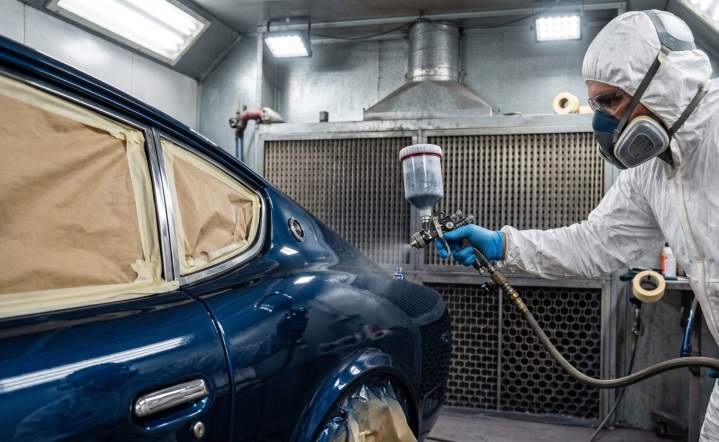 Carrosserie éclatante en un rien de temps